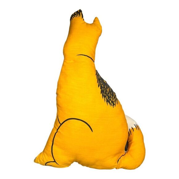 Vintage 70s 80s Hand Sewn Pillow Cartoon Sandy Dog Little Orphan Annie Kitsch - Picture 4 of 7